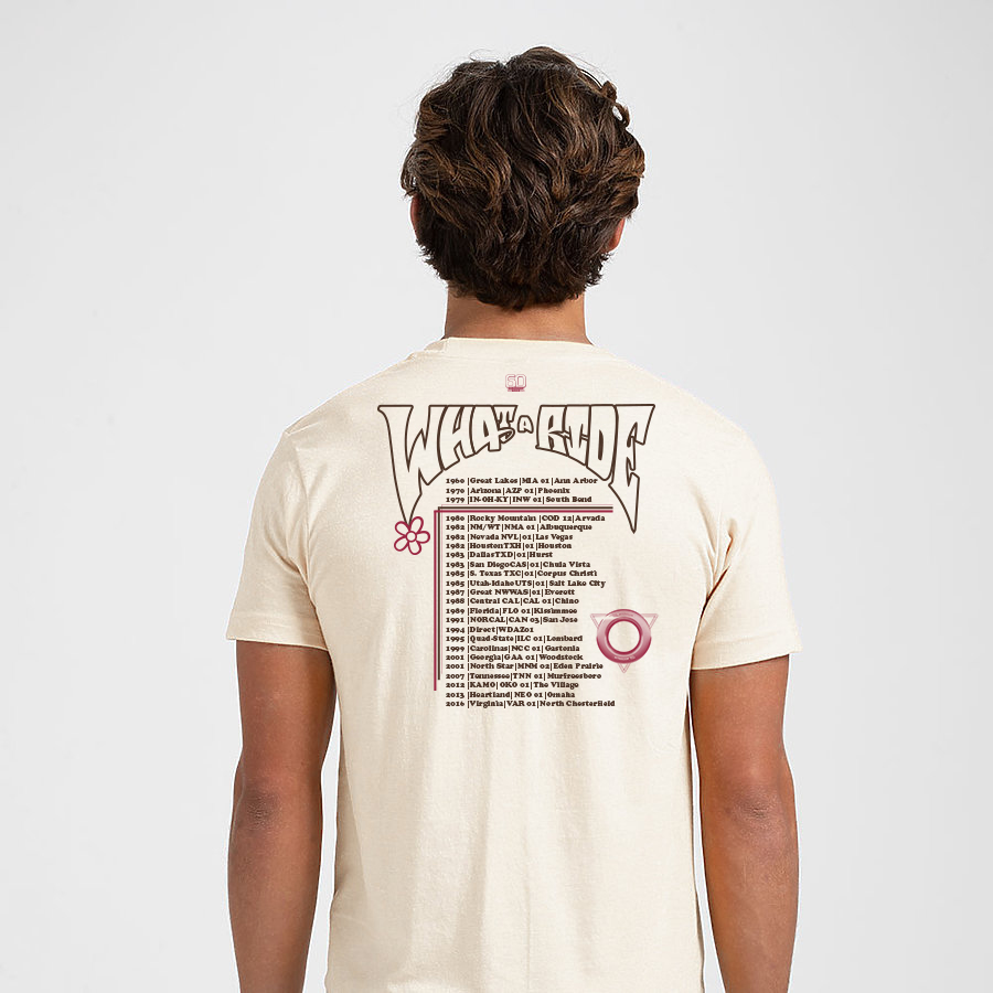 What A Ride World Tour T-shirt