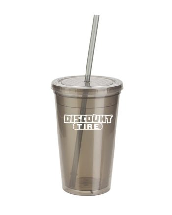 Trifecta 16 Oz. Tumbler with Lid + Straw
