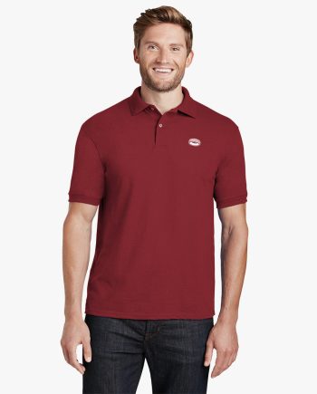 Halo – Hanes® EcoSmart® - 5.2-Ounce Jersey Knit Sport Shirt