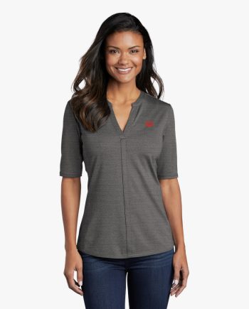 Halo – Port Authority ® Ladies Stretch Heather Open Neck Top