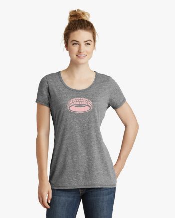 Halo – New Era® Ladies Tri-Blend Performance Scoop Tee