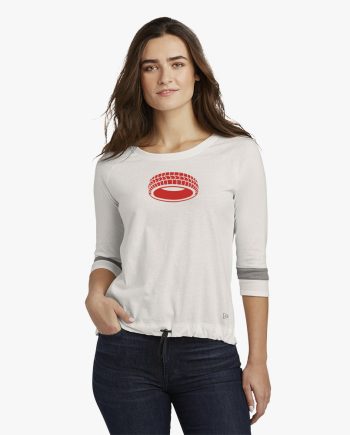 Halo – New Era ® Ladies Tri-Blend 3/4-Sleeve Tee