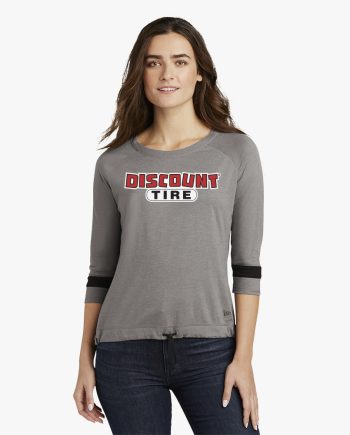Logo – New Era ® Ladies Tri-Blend 3/4-Sleeve Tee