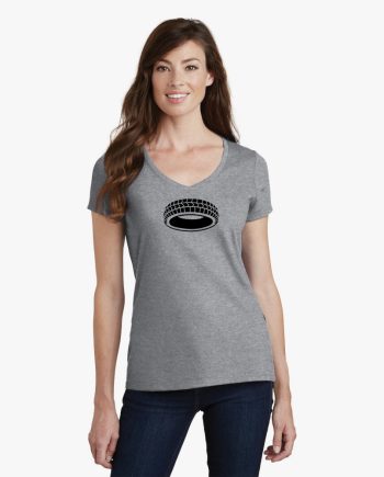 Halo – Port & Company® Ladies Fan Favorite™ V-Neck Tee