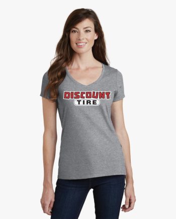 Logo – Port & Company® Ladies Fan Favorite™ V-Neck Tee