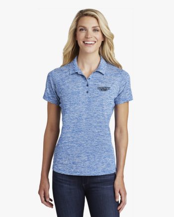 Logo – Sport-Tek® Ladies PosiCharge® Electric Heather Polo