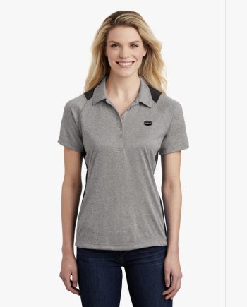 Halo – Sport-Tek® Ladies Heather Colorblock Contender™ Polo
