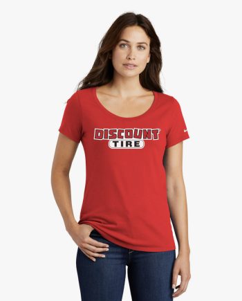 Logo – Nike Ladies Core Cotton Scoop Neck Tee