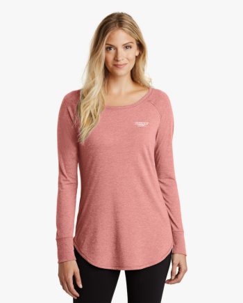 Logo - District ® Women’s Perfect Tri ® Long Sleeve Tunic Tee