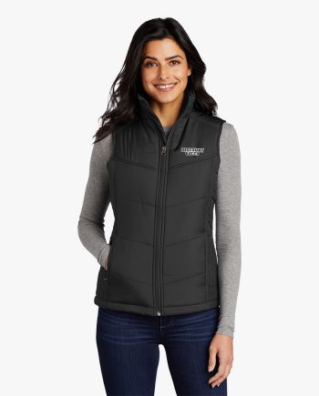 Logo - Port Authority® Ladies Puffy Vest