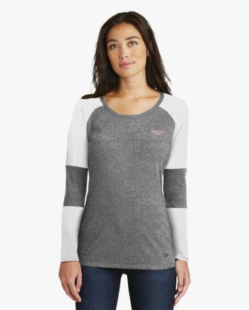 Logo - New Era® Ladies Tri-Blend Performance Baseball Tee