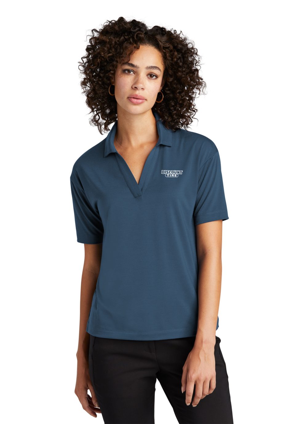 Logo – MERCER+METTLE™ Women’s Stretch Jersey Polo