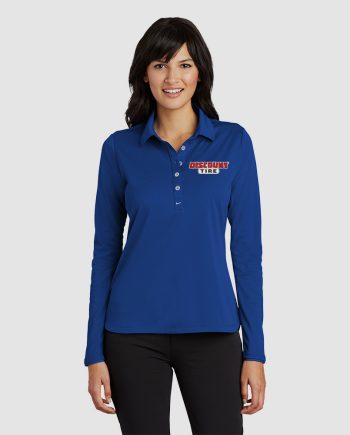 Logo – Nike Ladies Long Sleeve Dri-FIT Stretch Tech Polo