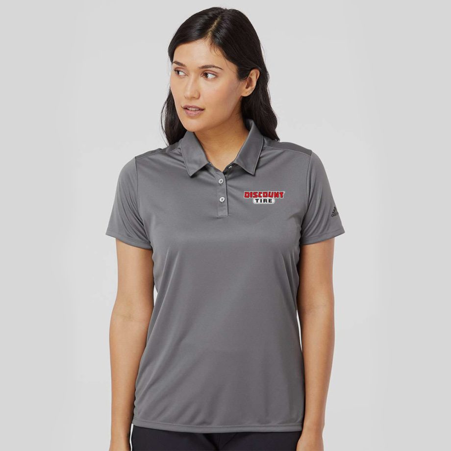 Logo – Adidas Women's 3-Stripes Shoulder Polo