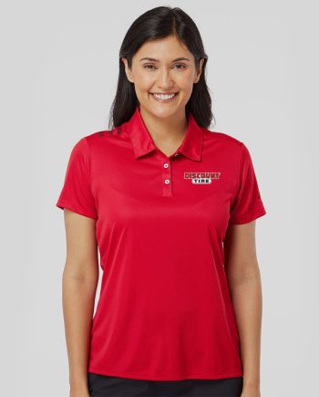 Logo – Adidas Women's 3-Stripes Shoulder Polo