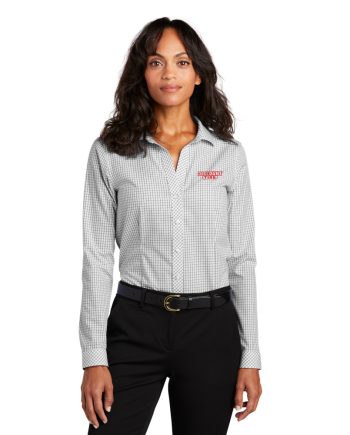 Logo – Red House ® Ladies Open Ground Check Non-Iron Shirt