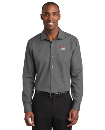 Logo – Red House ® Slim Fit Nailhead Non-Iron Shirt