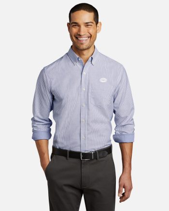 Halo – Port Authority® SuperPro™ Oxford Stripe Shirt