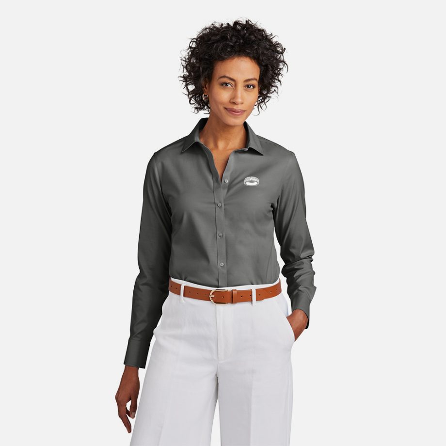 Halo – Brooks Brothers® Women’s Wrinkle-Free Stretch Pinpoint Shirt