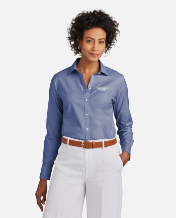 Logo – Brooks Brothers® Women’s Wrinkle-Free Stretch Pinpoint Shirt