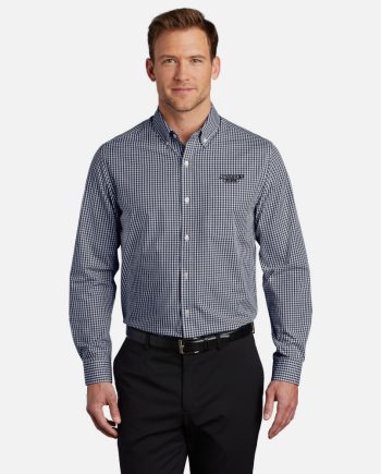 Logo – Port Authority ® Broadcloth Gingham Easy Care Shirt